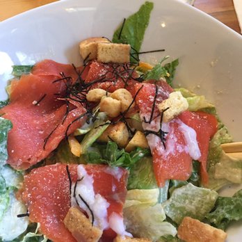 Guu with Otokomae - Very good smoked salmon Cesar salad - Japanese Near Me - Vancouver, British Columbia Guu with Otokomae - Very good smoked salmon Cesar salad - Japanese Near Me - Vancouver, British Columbia