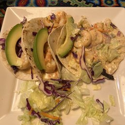 Dos xx shrimp tacos