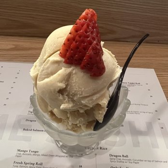 Gurume Sushi - ginger ice cream - Japanese Near Me - Irvine, California Gurume Sushi - ginger ice cream - Japanese Near Me - Irvine, California