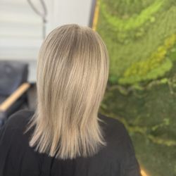 Inspirations Salon & Day Spa - Before extensions