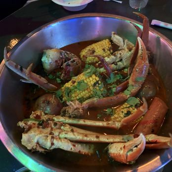 Gao's Crab & Kabob - Seafood boiled (king crab, lobster tail, corn, sausages, and potatoes) - Chinese Near Me - Rowland Heights, California Gao's Crab & Kabob - Seafood boiled (king crab, lobster tail, corn, sausages, and potatoes) - Chinese Near Me - Rowland Heights, California