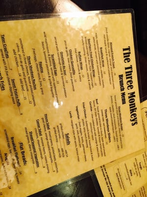 Menu photo 8 The Three Monkeys New York, NY Menu photo 8 The Three Monkeys New York, NY