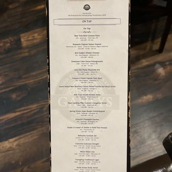 Ganly's Pub & Restaurant - Menu - Irish Near Me - Sinking Spring, Pennsylvania
