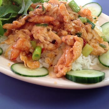 Lai Sinh Cuisine - Spicy chicken and shrimp with two egg - Vietnamese Near Me - Converse, Texas