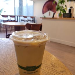 Pandan Coconut Latte