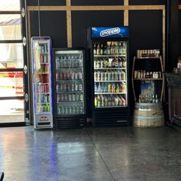 Drinks inside