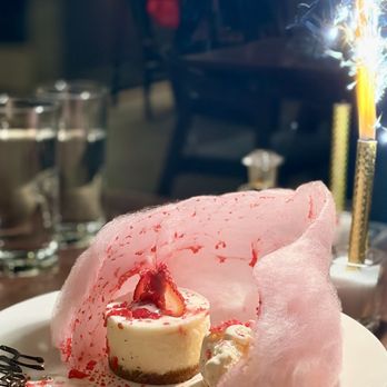 Sushi Roku - Carnival Cake birthday dessert - Japanese Near Me - Palo Alto, California