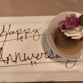 Tommy's Restaurant - Celebrated our anniversary and loved this sweet extra touch to go along with my favorite dessert in town-bread pudding! - New American Near Me - Visalia, California Tommy's Restaurant - Celebrated our anniversary and loved this sweet extra touch to go along with my favorite dessert in town-bread pudding! - New American Near Me - Visalia, California