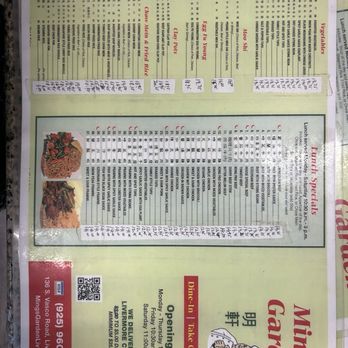 Ming's Garden - Menu 8/22/25 - Chinese Near Me - Livermore, California Ming's Garden - Menu 8/22/25 - Chinese Near Me - Livermore, California