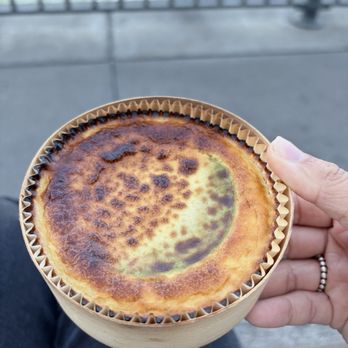 Parachute Bakery - Vanilla & matcha basque cheesecake $12 - Cafes Near Me - San Francisco, California Parachute Bakery - Vanilla & matcha basque cheesecake $12 - Cafes Near Me - San Francisco, California