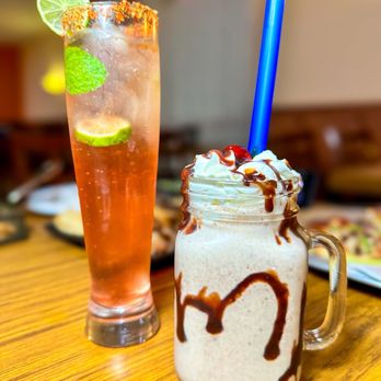 Falafel Fremont - Strawberry Chill Mocktail & Ferrero KitKat Twist Milkshake - Middle Eastern Near Me - Fremont, California Falafel Fremont - Strawberry Chill Mocktail & Ferrero KitKat Twist Milkshake - Middle Eastern Near Me - Fremont, California