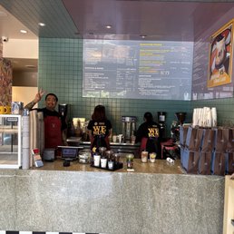 nice staff hard at work