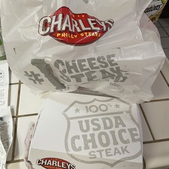 Charleys Cheesesteaks - Full order unbagged - Sandwiches Near Me - Fresno, California Charleys Cheesesteaks - Full order unbagged - Sandwiches Near Me - Fresno, California