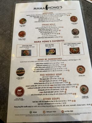 Menu photo 3 Mama Hong's Vietnamese Kitchen - Orange Orange, CA Menu photo 3 Mama Hong's Vietnamese Kitchen - Orange Orange, CA