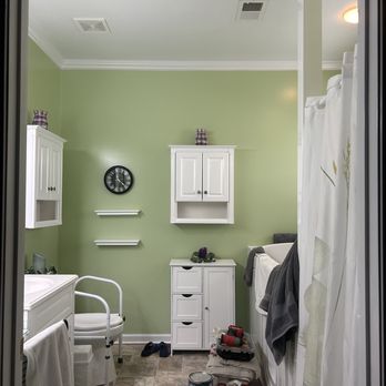ShaunDurbinStudios - Wall and cabinet makeover - Painters Near Me ShaunDurbinStudios - Wall and cabinet makeover - Painters Near Me