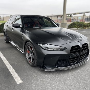 City Wraps - M3 G80 WRAPPED IN 3M SATIN BLACK - Vehicle Wraps Near Me - Chino, California