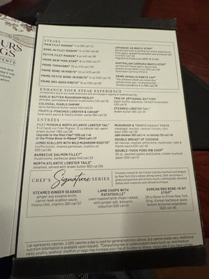 Menu photo 2 Fleming’s Orlando, FL
