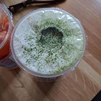 Teas'n You - Matcha on top of the sea salt foam - Bubble Tea Near Me - Vienna, Virginia Teas'n You - Matcha on top of the sea salt foam - Bubble Tea Near Me - Vienna, Virginia