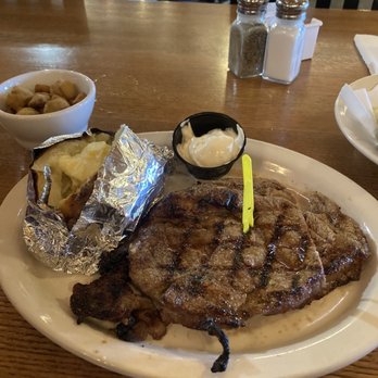 Harry's Stone Grill - 14oz ribeye steak - Pasta Shops Near Me - Madison, Indiana
