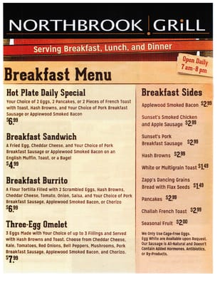 Menu photo 3 Sunset Foods Northbrook, IL