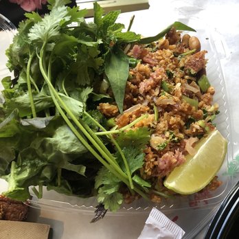 Spicy Joi - Nam Khao (Crispy Rice Salad with Nem) - Sandwiches Near Me - Concord, California Spicy Joi - Nam Khao (Crispy Rice Salad with Nem) - Sandwiches Near Me - Concord, California