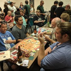 Slow Your Roll - Gamers during the grand opening