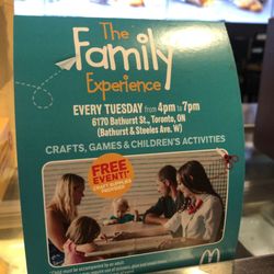 McDonald's - Mark your calendar
