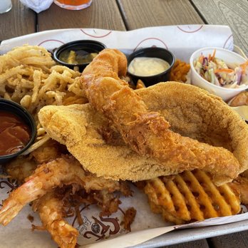 The Spot - Seafood platter - Burgers Near Me - Galveston, Texas The Spot - Seafood platter - Burgers Near Me - Galveston, Texas