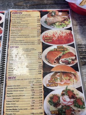 Menu photo 1 Antojitos Tierra Caliente Jurupa Valley, CA