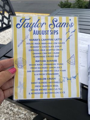 Menu photo 3 Taylor Sam’s Bay Head, NJ Menu photo 3 Taylor Sam’s Bay Head, NJ