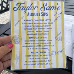 Taylor Sam’s - Specials