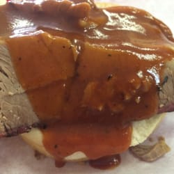 Carl's BBQ - Very dry brisket