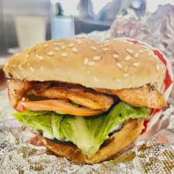 Bowl & Burger - Salmon Burger (sandwich)   @hybrideater