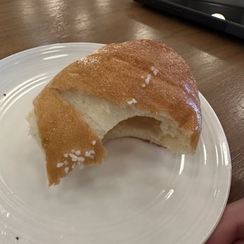 Buoy - Couldn't get a pic before taking a bite lol had to get another one bc it's so good - Desserts Near Me - San Francisco, California