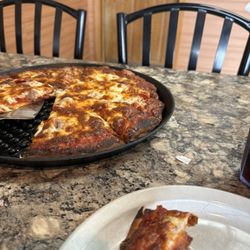 Angelo's Pizzeria - Pepperoni and sausage pizza