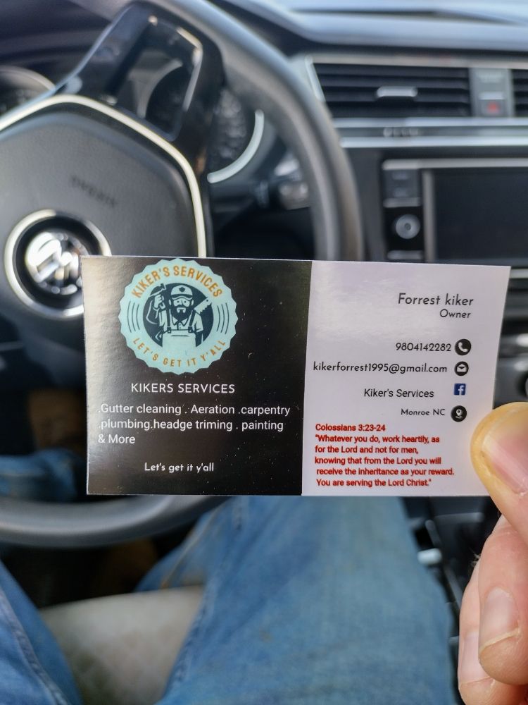 Slide of Kiker's Service's