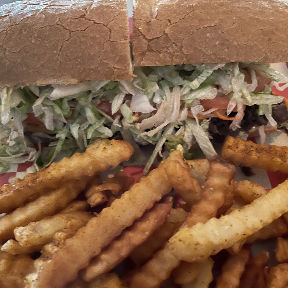 Hanju Kitchen - Bulgogi Po'Boy w/ Cajun fries - Korean Near Me - Providence, Rhode Island