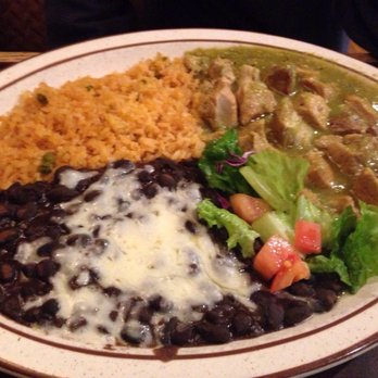 Martin's Restaurant - Chile Verde plate - Mexican Near Me - Cayucos, California Martin's Restaurant - Chile Verde plate - Mexican Near Me - Cayucos, California