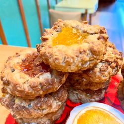 Lemon Tree - Vegan thumbprint cookies