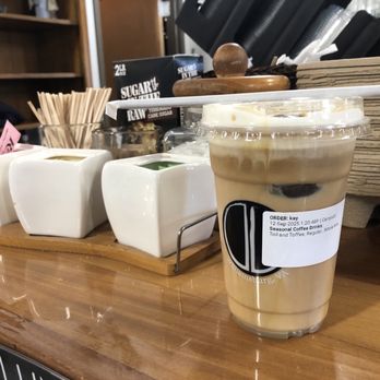 Column 15 - Toil & Toffee Iced Latte (seasonal) - Coffee & Tea Near Me - Williamsburg, Virginia
