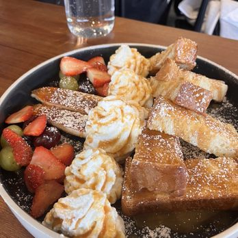 Toast to Coast Brunch Bar - Their take on French toast with fruits - Breakfast & Brunch Near Me - Richmond, British Columbia Toast to Coast Brunch Bar - Their take on French toast with fruits - Breakfast & Brunch Near Me - Richmond, British Columbia