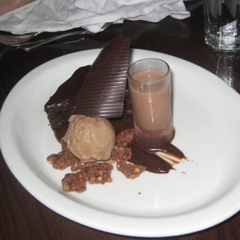 Lyon Hall - chocolate praline cake - Brasseries Near Me - Arlington, Virginia Lyon Hall - chocolate praline cake - Brasseries Near Me - Arlington, Virginia