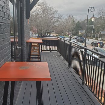 Sweet Octopus Atlanta - Seating on upstairs balcony. Wraps around - Asian Fusion Near Me - Duluth, Georgia Sweet Octopus Atlanta - Seating on upstairs balcony. Wraps around - Asian Fusion Near Me - Duluth, Georgia
