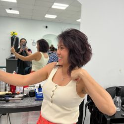 California Cuts Salon - Beach waves bob style