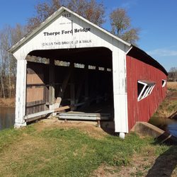 Thorpe Ford Covered Bridge - Thorpe Ford covered bridge