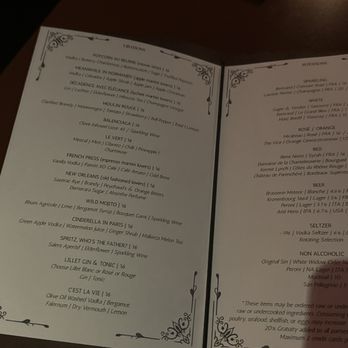 Cache 310 - Menu - Lounges Near Me - Chicago, Illinois