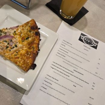 Ember + Ale - Featured menu, Chicken tikka masala Pizza and the riddler - Salad Near Me - Collegeville, Pennsylvania