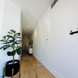 Hallway to treatment rooms/restroom