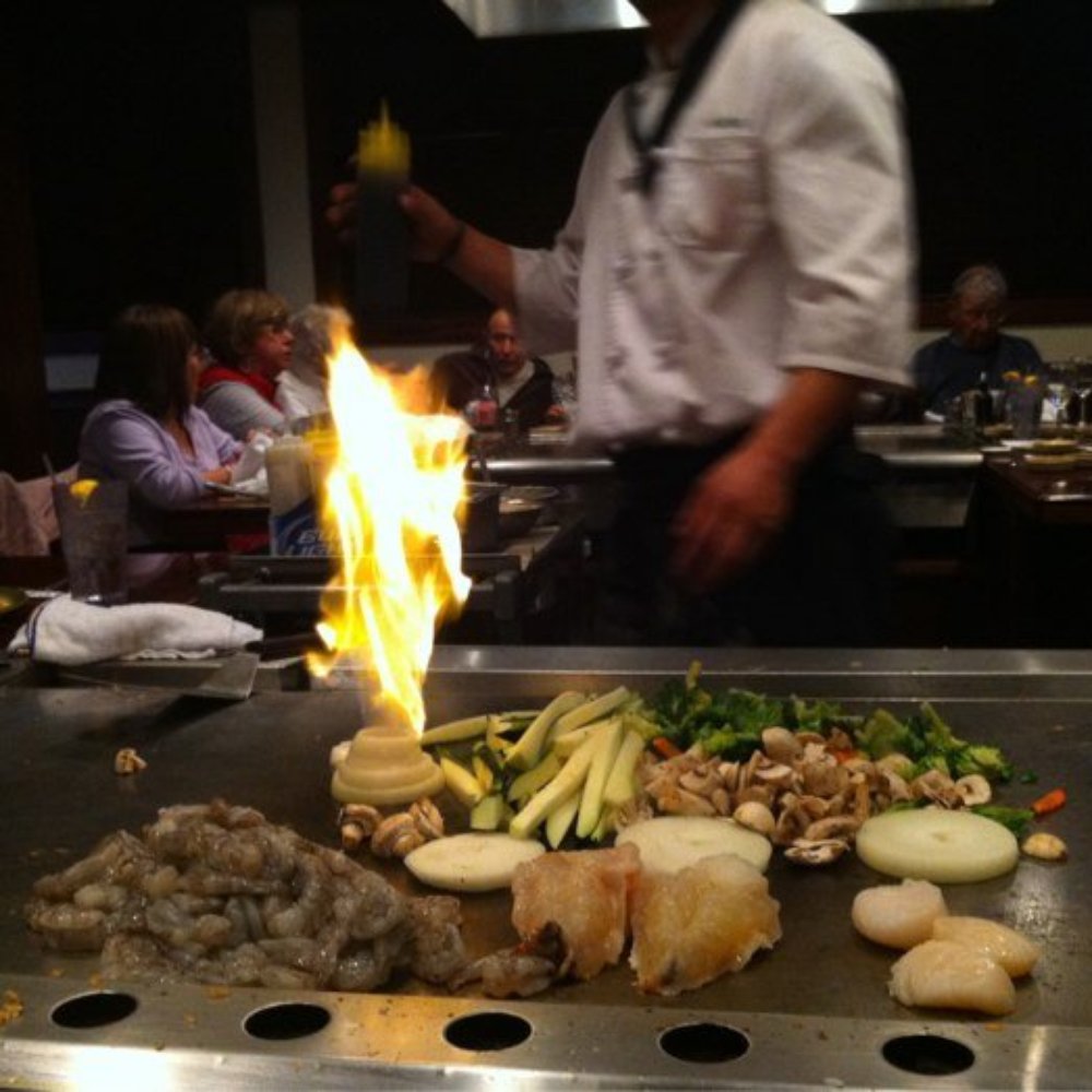 Kimura  Steakhouse - Onion Volcano - Japanese Near Me - Boynton Beach, Florida