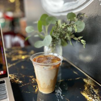 Adee's Coffee Roasters - Cold brew (I added a protein shake!) - Cocktail Bars Near Me - Baltimore, Maryland